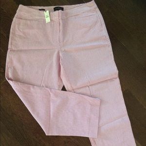 NEW Talbots seersucker pants